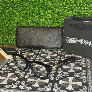 Chrome Hearts Vagillionaire II Glasses – Black/Silver
